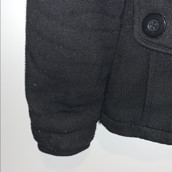 Me Jane Black Hooded Toggle Button Peacoat S - Picture 14 of 16